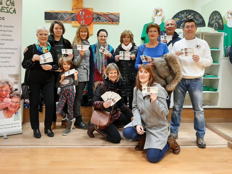 La Escuela de Tai Chi Huesca reparte más de 5.000 euros por una terminación del Tercer Premio
