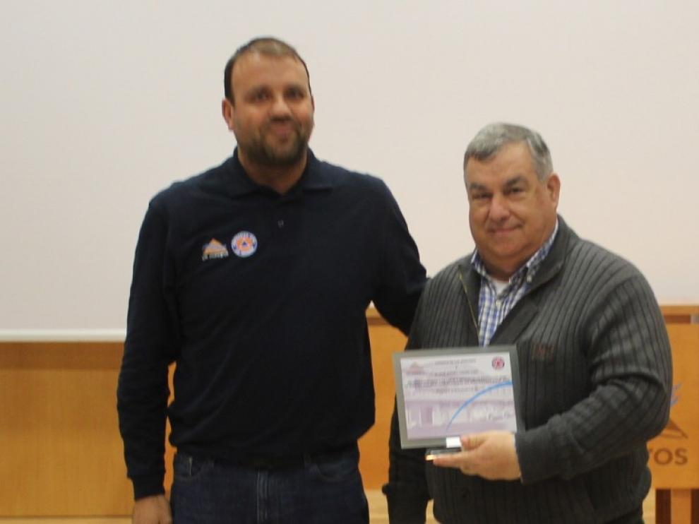 Reconocimiento a José Andrés Casaña por su labor en Protección Civil