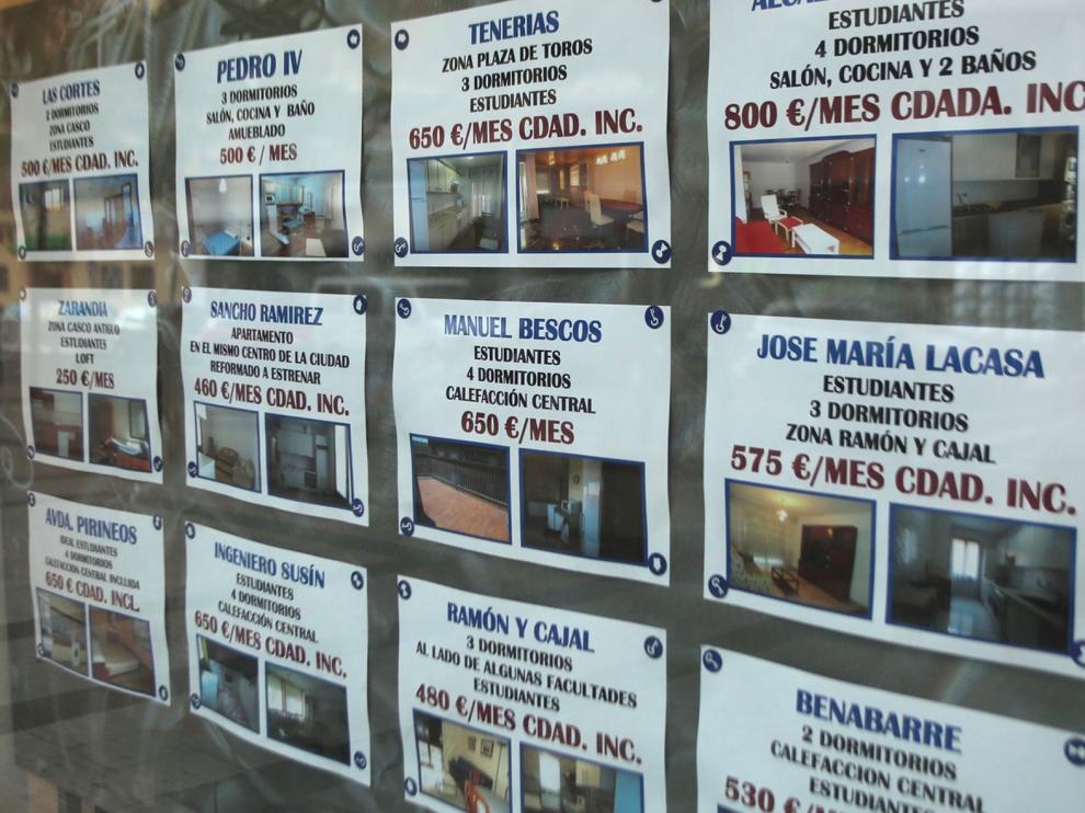 La provincia de Huesca experimenta el incremento más acusado del precio del alquiler de vivienda
