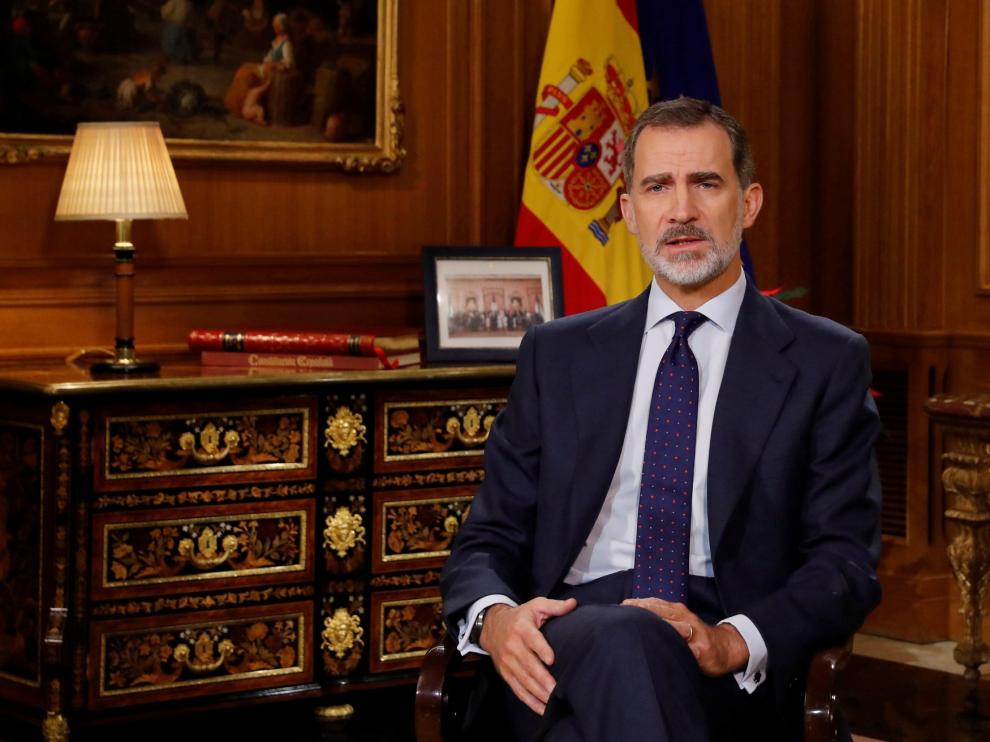 El Rey llama a fortalecer los valores que han sustentado la democracia española