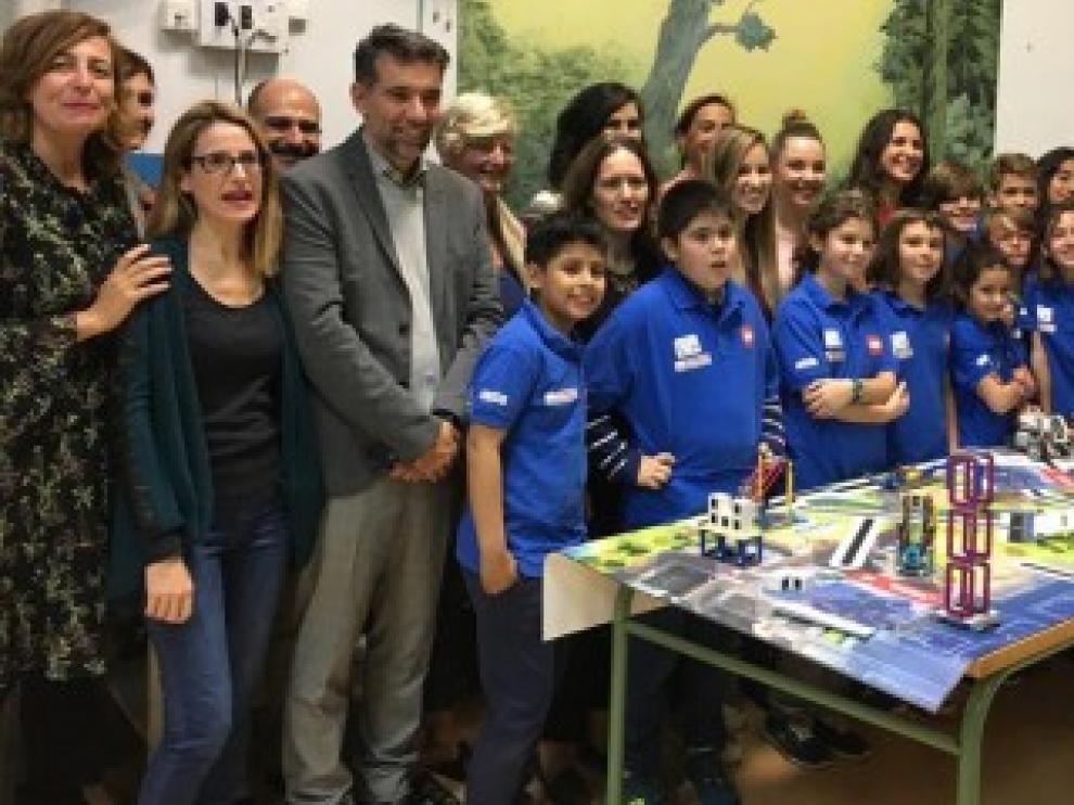 Más de 30 equipos de escolares participarán en el torneo de Aragón de la First Lego League