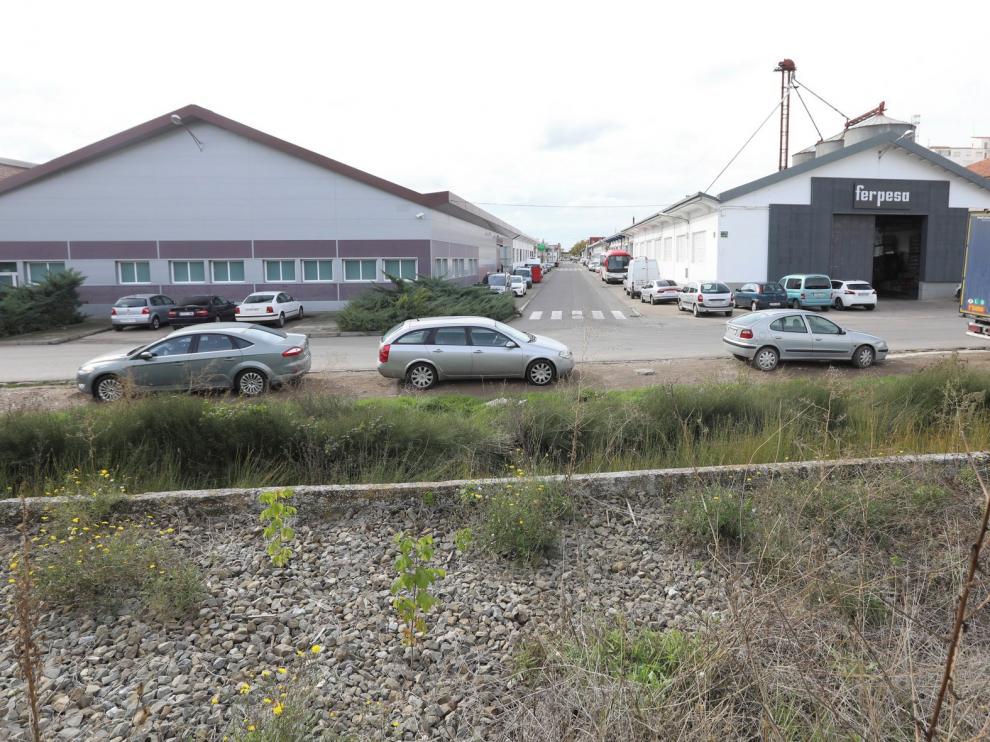 Los polígonos industriales aglutinan casi un tercio de los edificios de la ciudad de Huesca