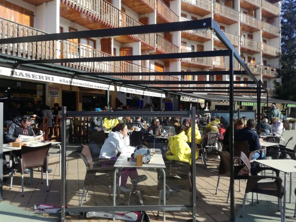 El Pirineo, con una alta ocupación en el último fin de semana del año