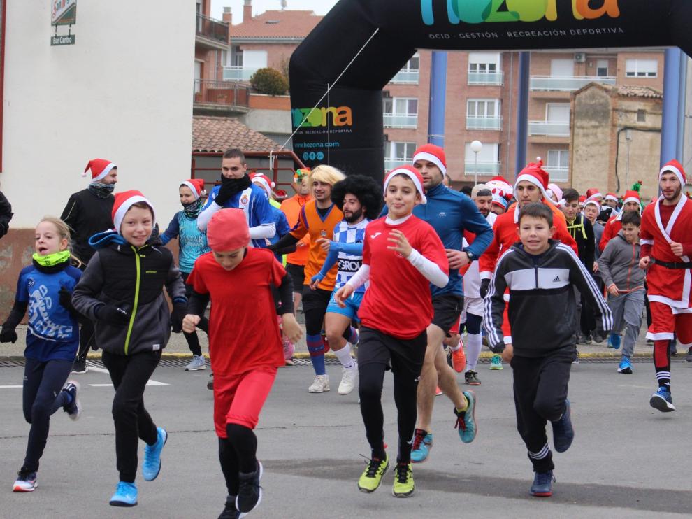 Rotundo éxito de la I San Silvestre Tamaritana con 250 participantes
