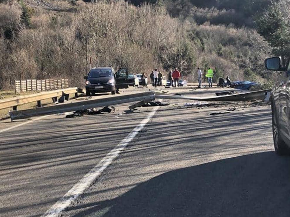 Fallece un joven de 21 años en accidente de tráfico en la N-330 en Canfranc