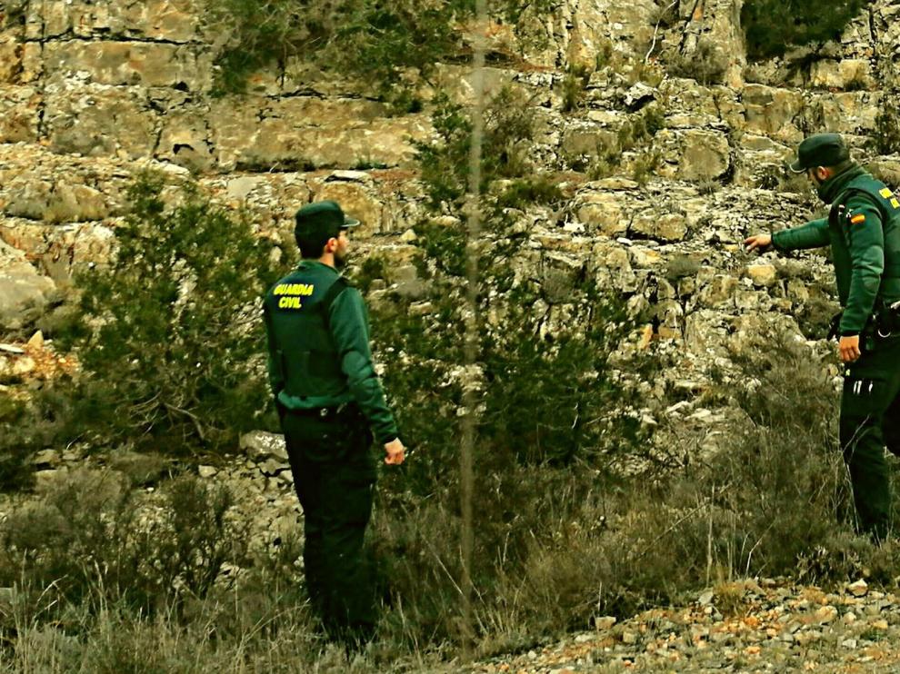Auxiliados una ganadera herida y a su pareja en Teruel