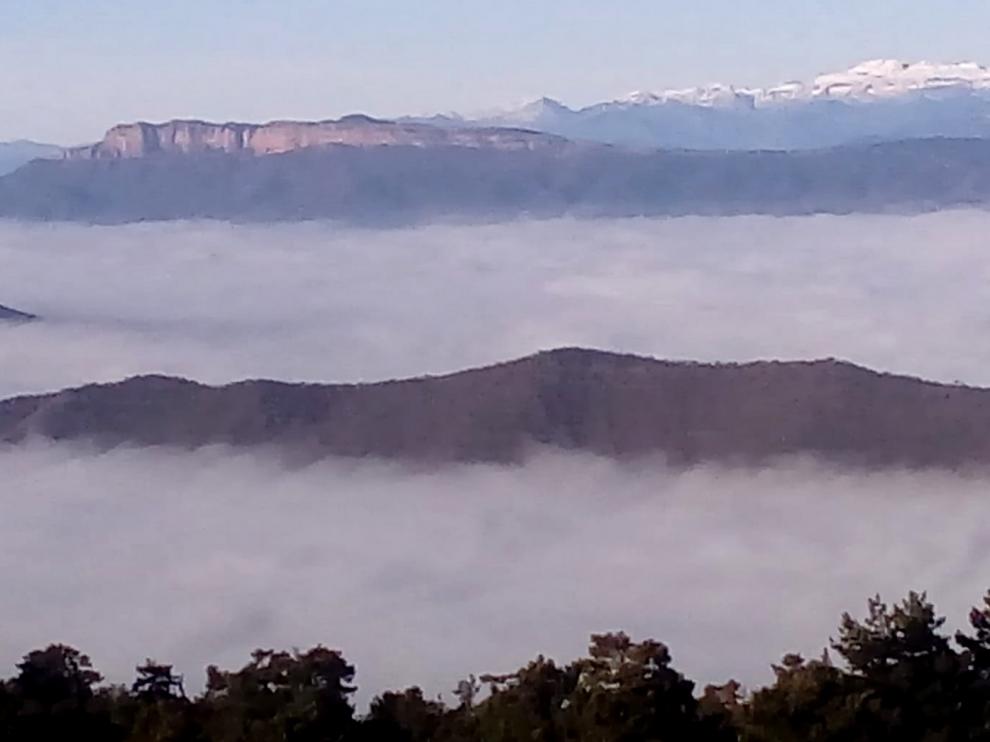 Activada la alerta amarilla por nieblas en la zona sur de la provincia de Huesca
