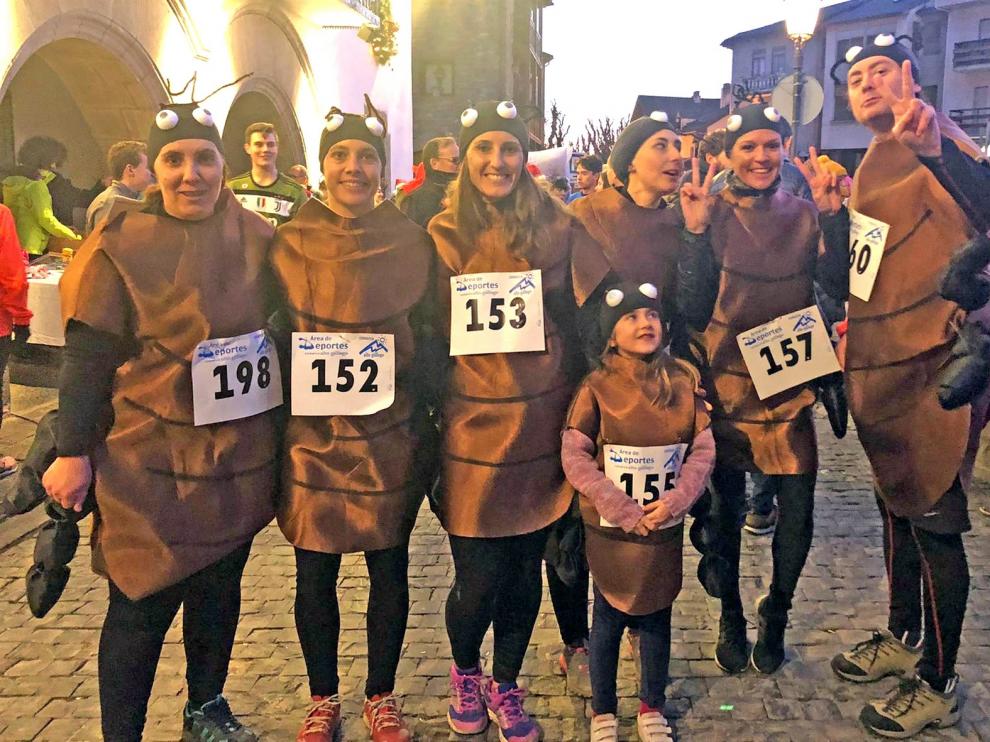 La San Silvestre Pelaire reúne a más de 250 personas en Biescas
