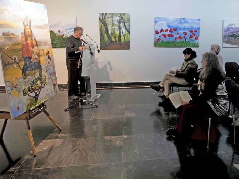 Pintura y poesía se unen en un canto a la naturaleza