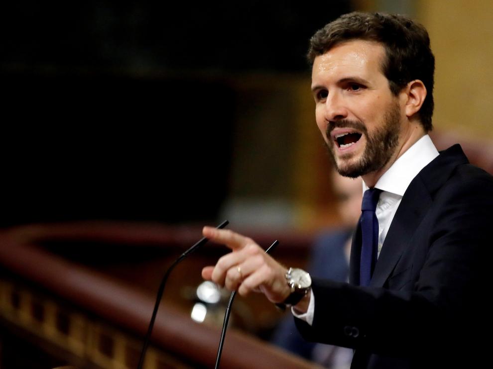 Casado acusa a Sánchez de traer "un Gobierno de pesadilla"