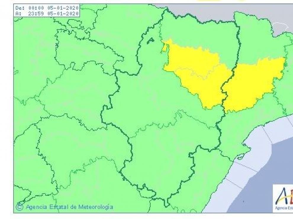 La niebla condiciona la circulación en varias carreteras de la provincia de Huesca