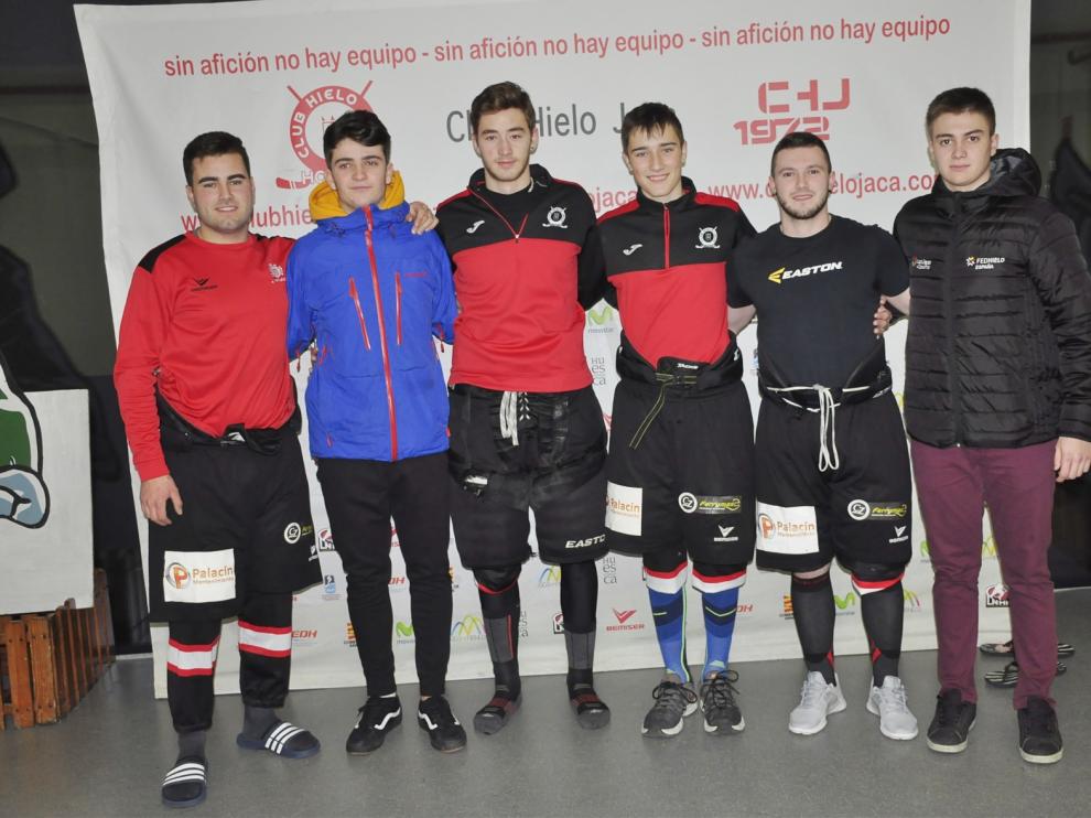 Seis jugadores del Club Hielo Jaca disputan el Mundial Sub 20