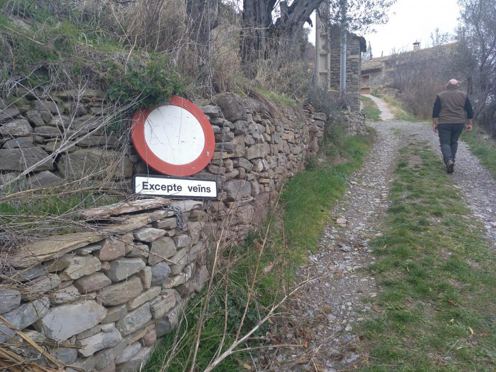 Señales catalanas en Sobrarbe