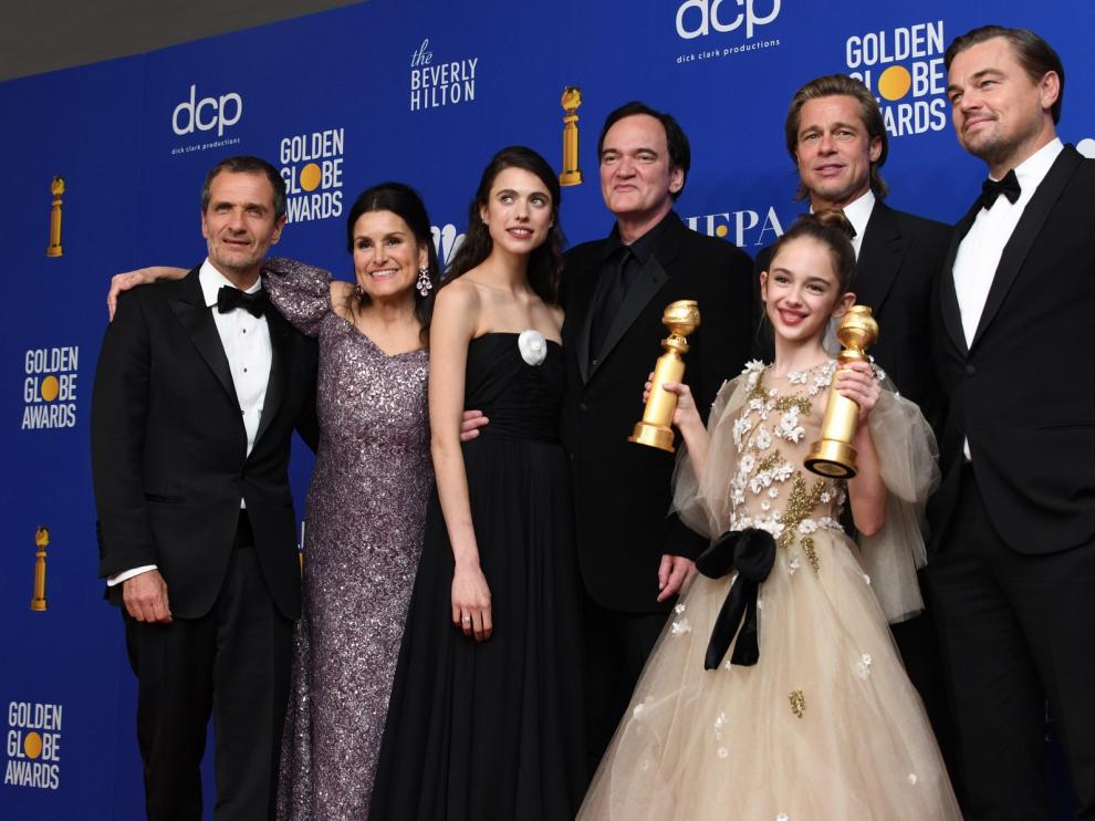 "Érase una vez en...Hollywood" y "1917" vencen en los Globos de Oro