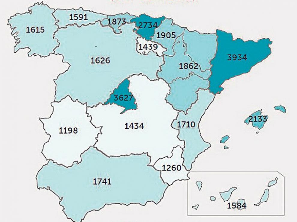 El precio medio de la vivienda en las capitales de Aragón, en 1.862 euros