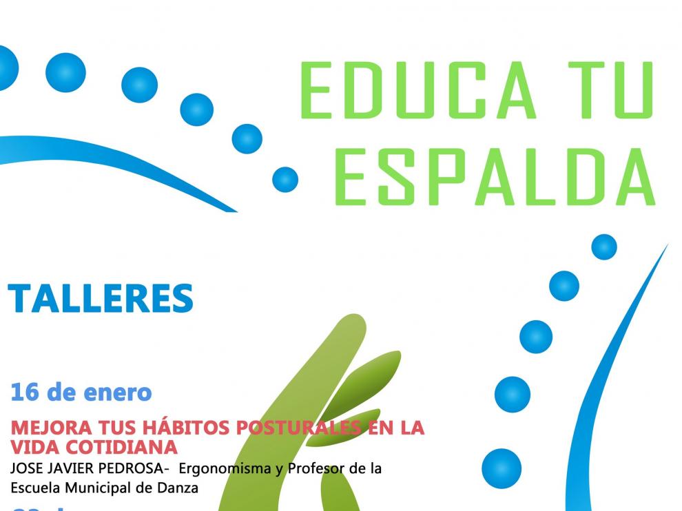 La Concejalía de Educación organiza un taller gratuito sobre educación postural