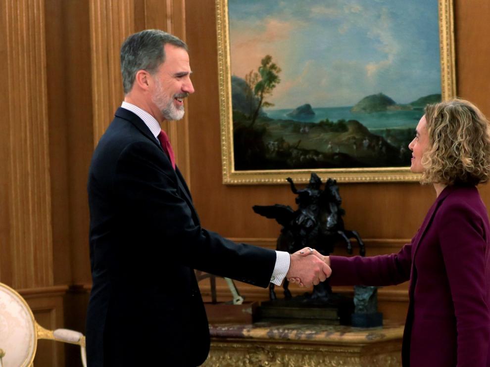 El Rey firma el decreto de nombramiento tras recibir a Batet