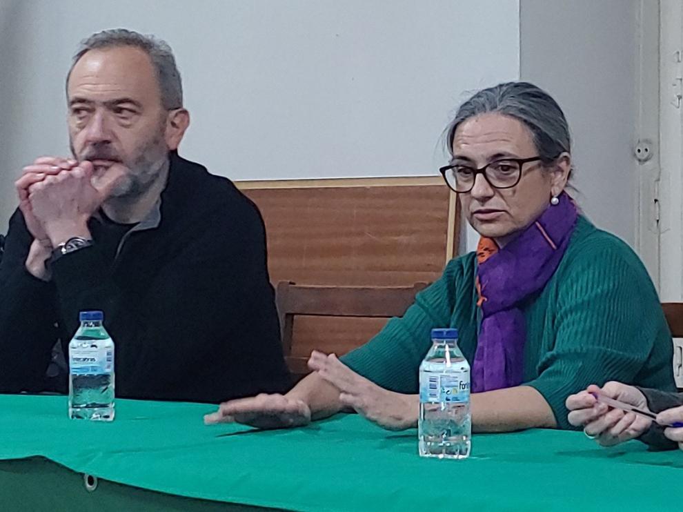 Lourdes Aso presenta en Jaca "Berto, el pensamiento y el resto"