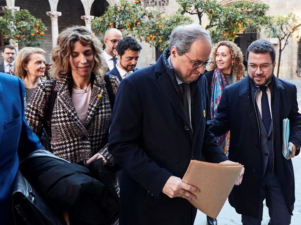 Torra pide al TS que frene la "persecución política"