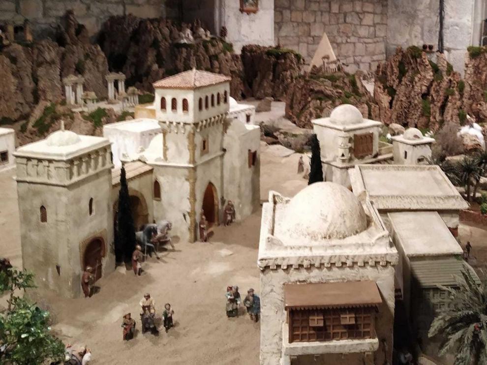Más de cinco mil personas han visitado el belén de Boltaña