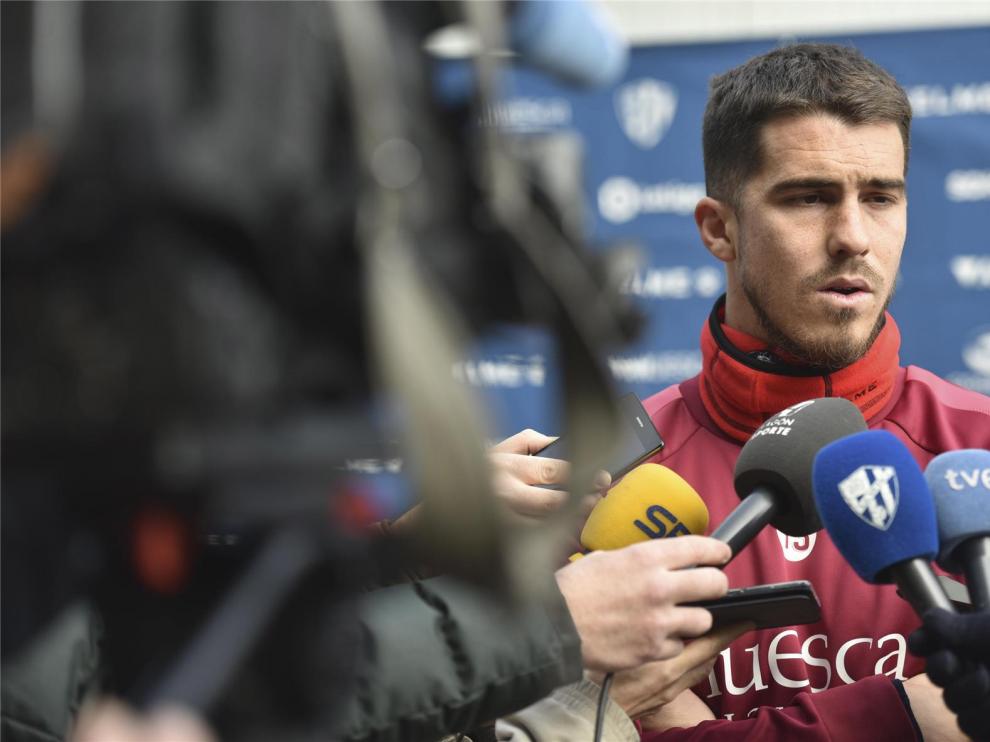 Rubén Yáñez, en "modo Copa" con el Huesca: "Hay que estar alerta"