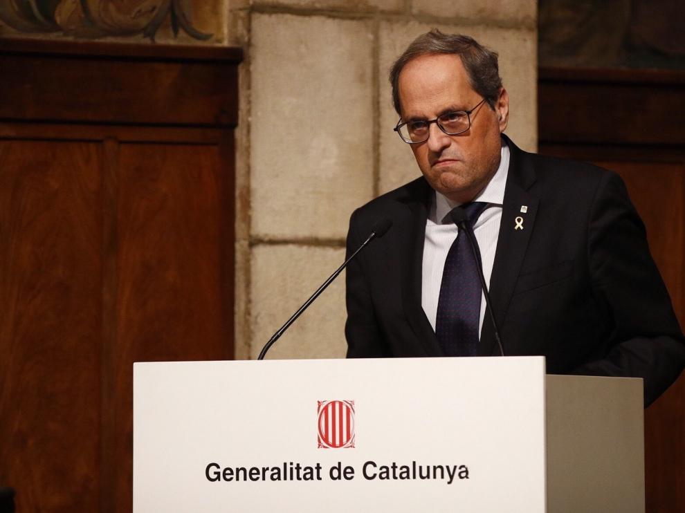 El Tribunal Supremo confirma la inhabilitación de Quim Torra