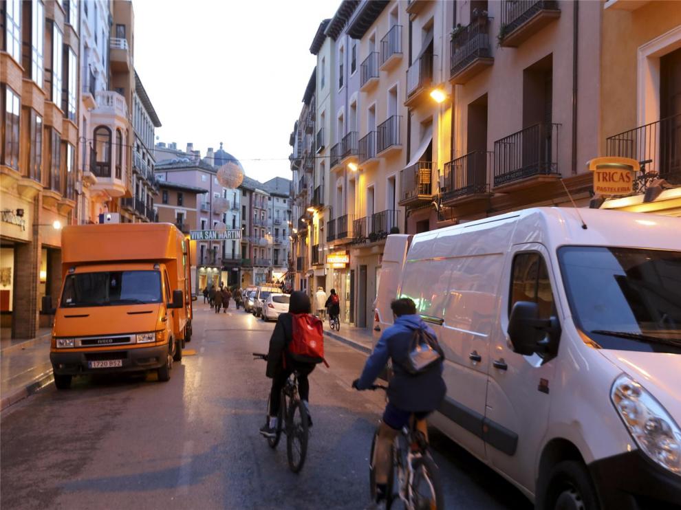 Las obras pendientes del Coso Bajo de Huesca comenzarán el próximo miércoles y durarán unos nueve meses