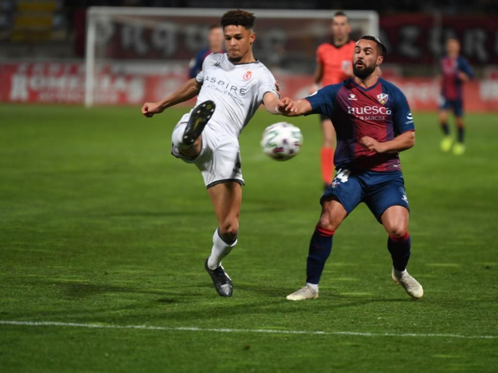 El Huesca se despide de la Copa del Rey con amargura
