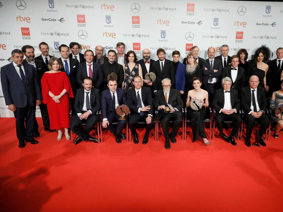 Los Forqué premian a "La trinchera infinita" como mejor película de 2019