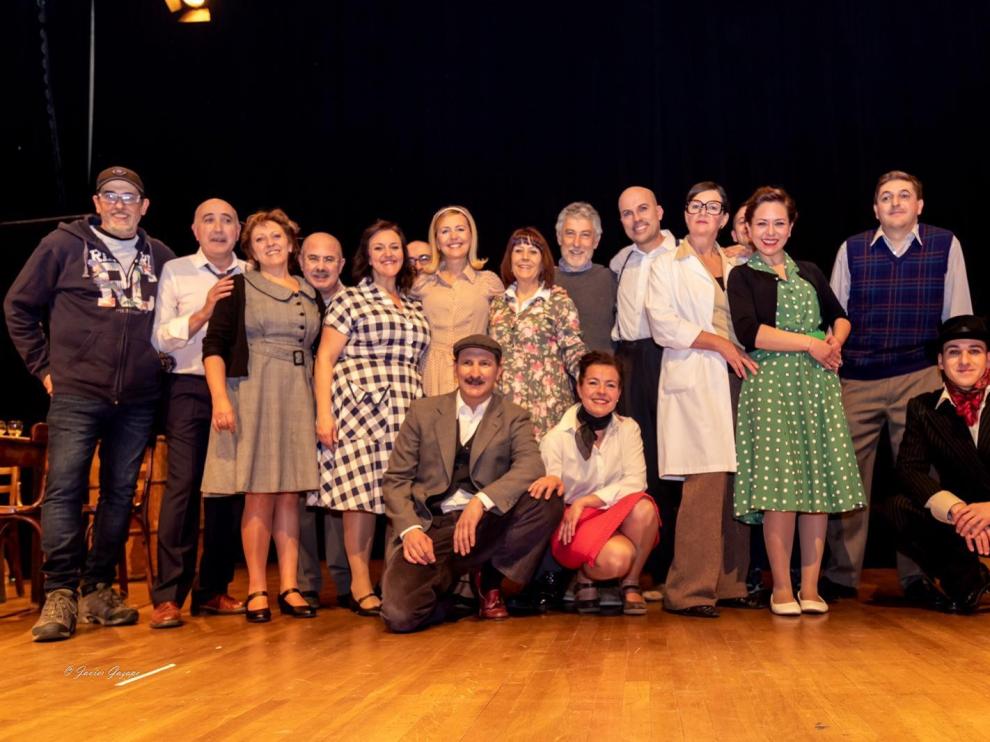 Oroel Teatro rinde homenaje a los cómicos de la posguerra