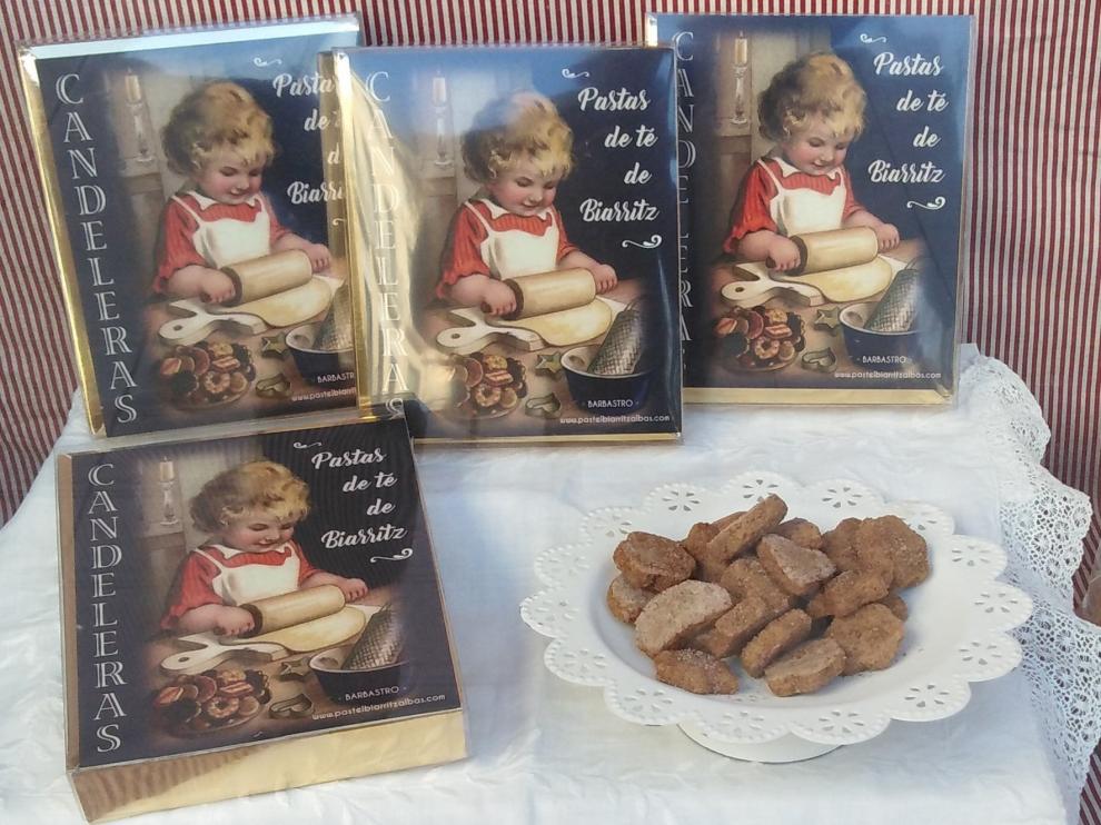 Barbastro se anticipa a su feria con las pastas de té Candeleras