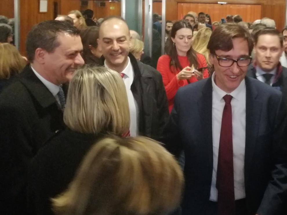 Presencia altoaragonesa en la toma de posesión de los ministros de Sanidad, Exteriores e Interior