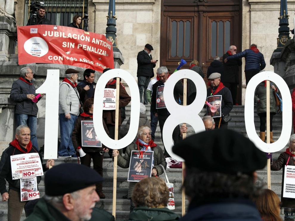Las concentraciones de los pensionistas cumplen dos años