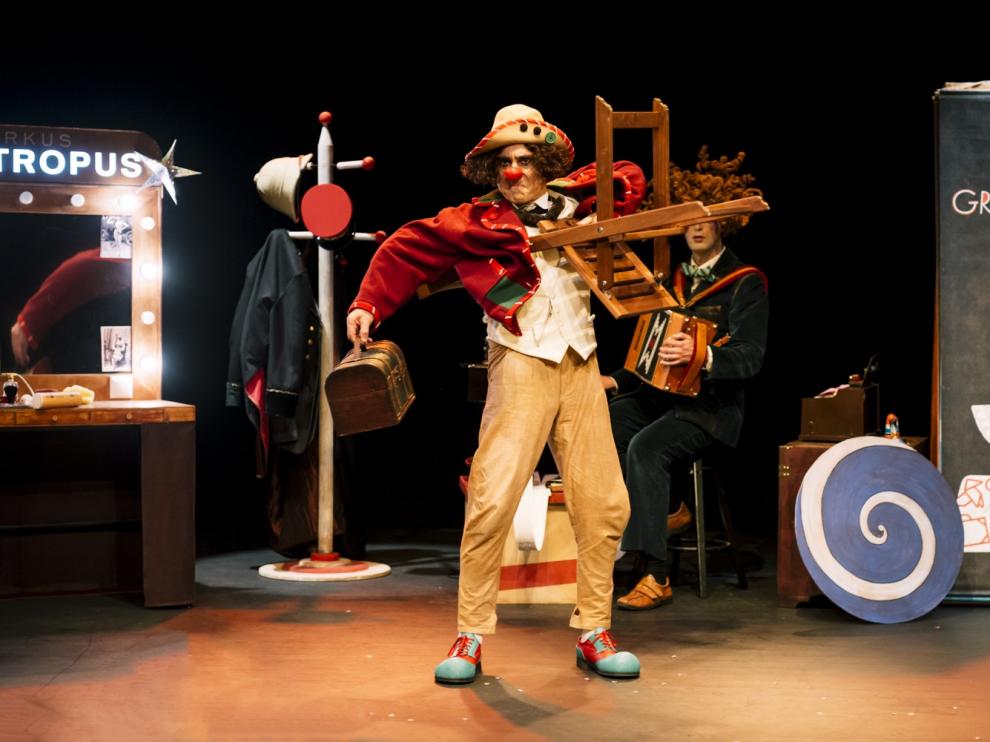 Zoótropo Teatro abre la agenda cultural infantil de Monzón con "Zootropus Cirkus"