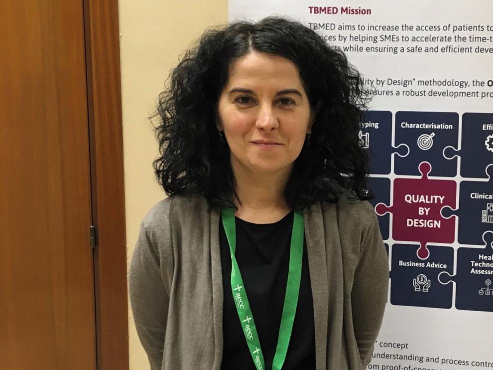 Raluca Maria Fratila: "El tumor se trataría desde su interior, sin afectar al tejido sano circundante"