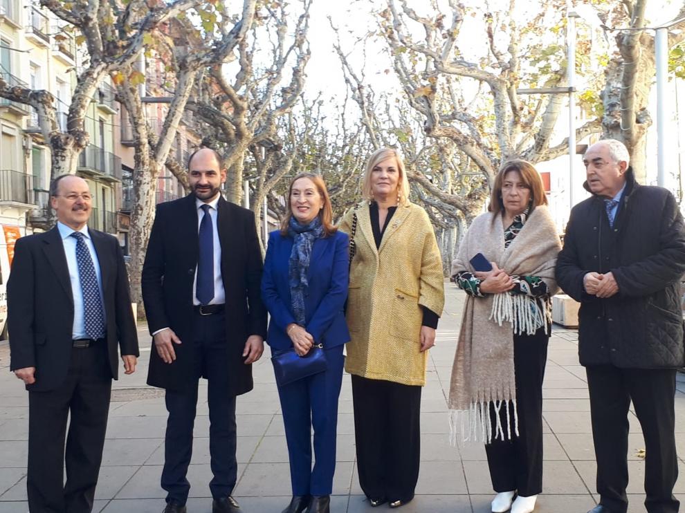 Ana Pastor pide en Barbastro oportunidades para combatir la despoblación