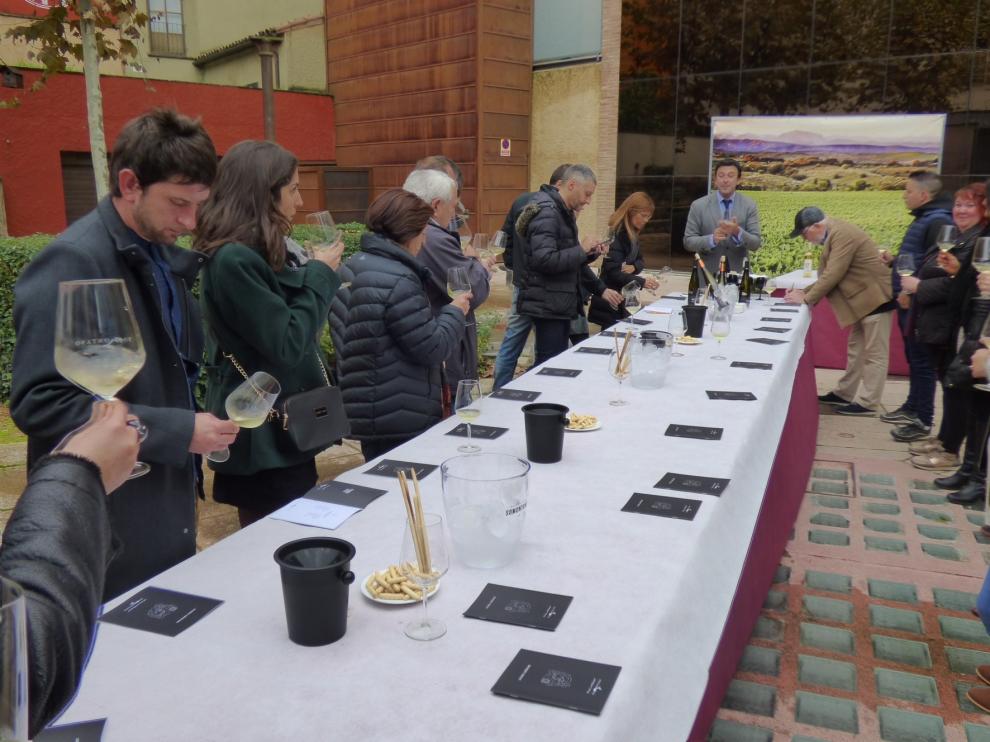 "Barbastro, Ciudad del Vino" en el stand de Aragón en Fitur