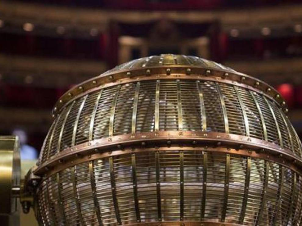 La bola del sorteo de Navidad, en la Audiencia