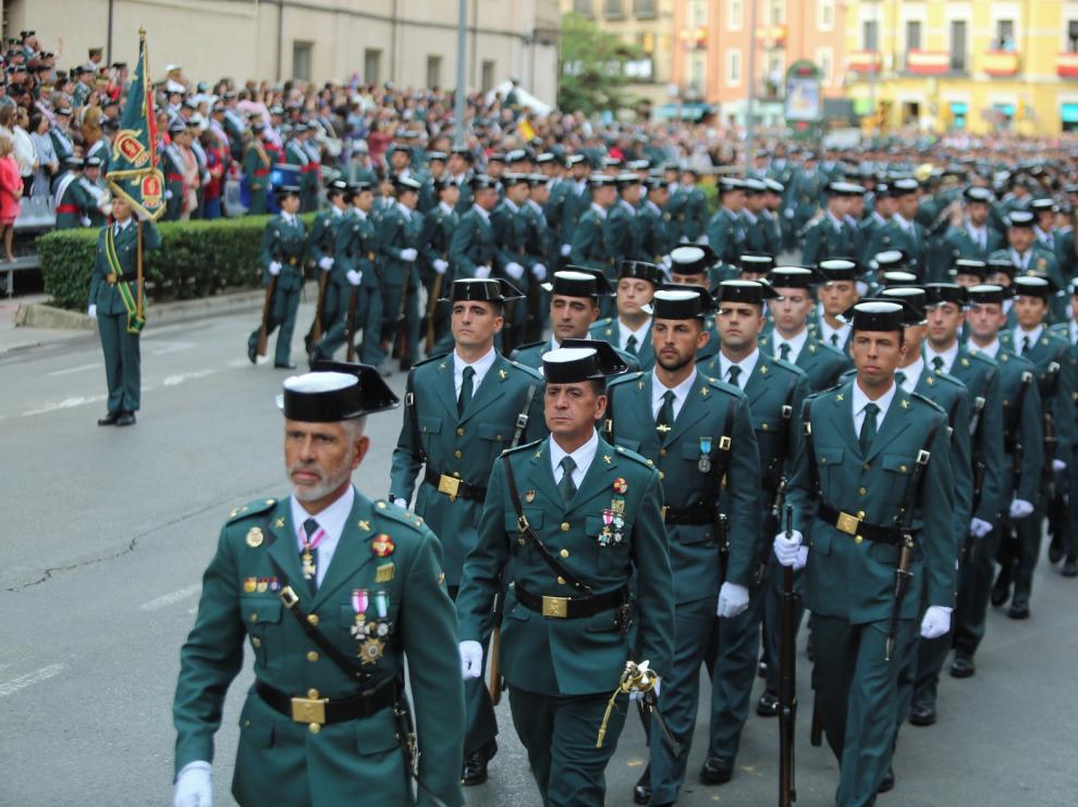 La Guardia Civil, Altoaragonés de Honor 2019 en la gala del Diario del Altoaragón