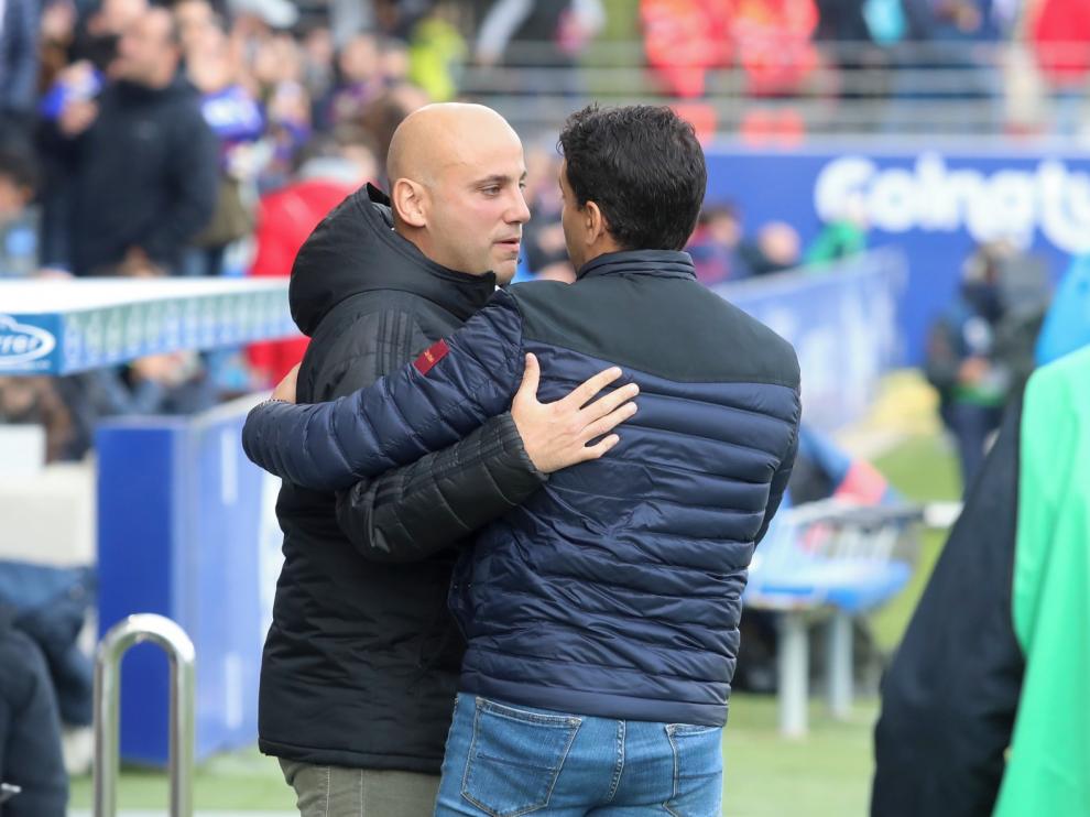 Javi Rozada: "El Huesca ha cambiado un poco su forma de jugar"