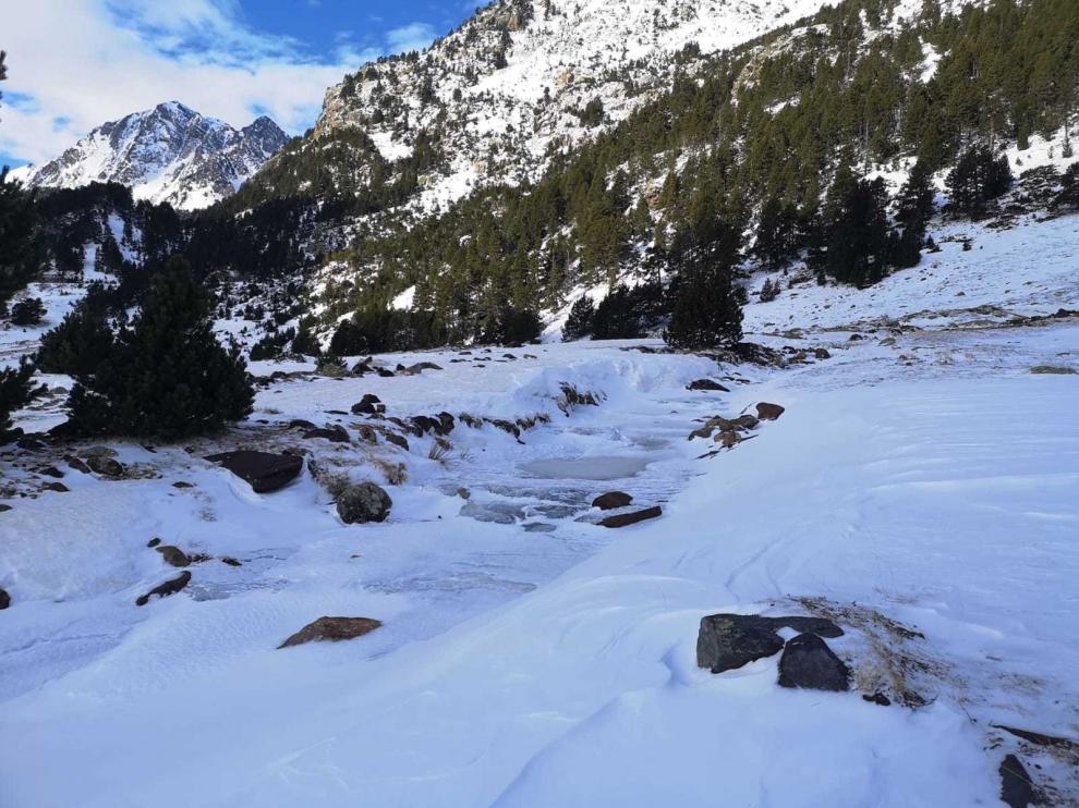 Las nevadas llegarán al área pirenaica este miércoles a partir de los 1.500 metros