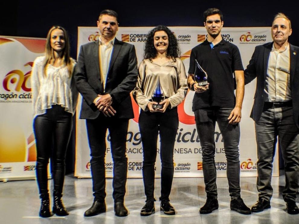 El biker de Riglos Gabriel Torralba, mejor ciclista del 2019 en Aragón