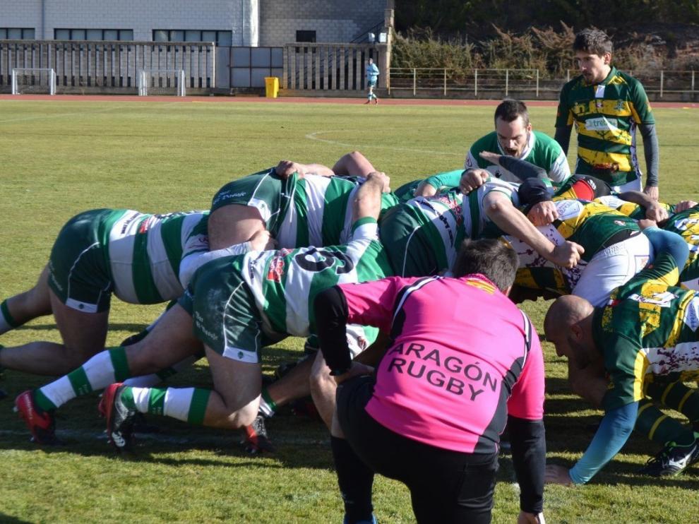 El Huesca Rugby logró su primera victoria del año ante Ingenieros y el QRC-Huesca femenino no tuvo opciones