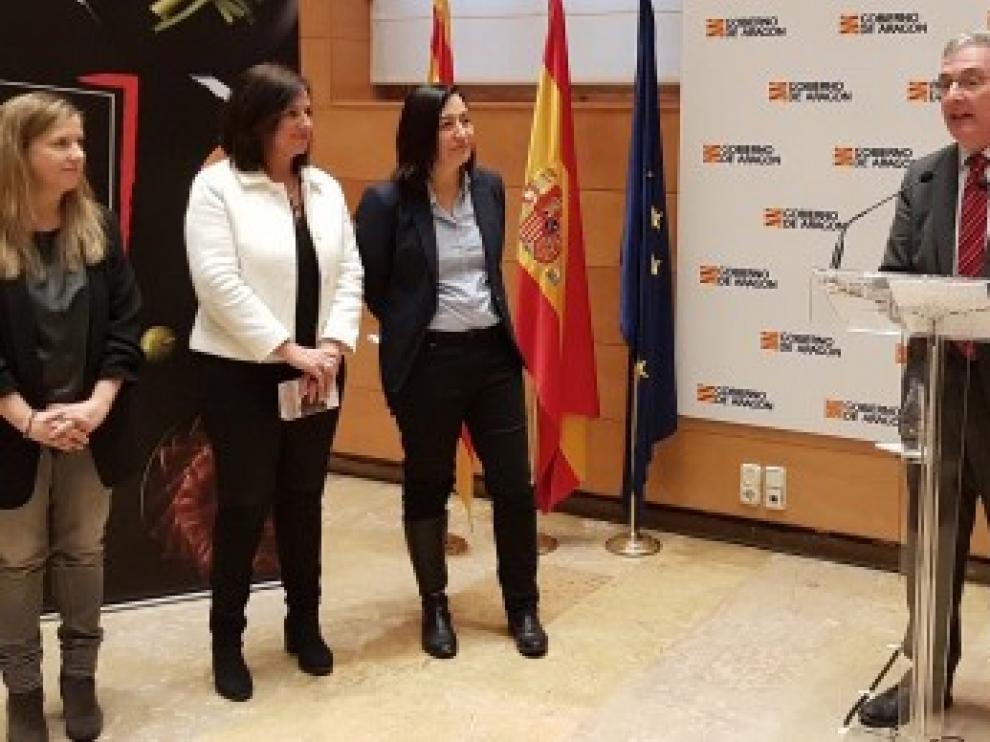 Olona: "Debemos colaborar y aunar esfuerzos para dar a conocer la trufa de Aragón al resto del mundo"