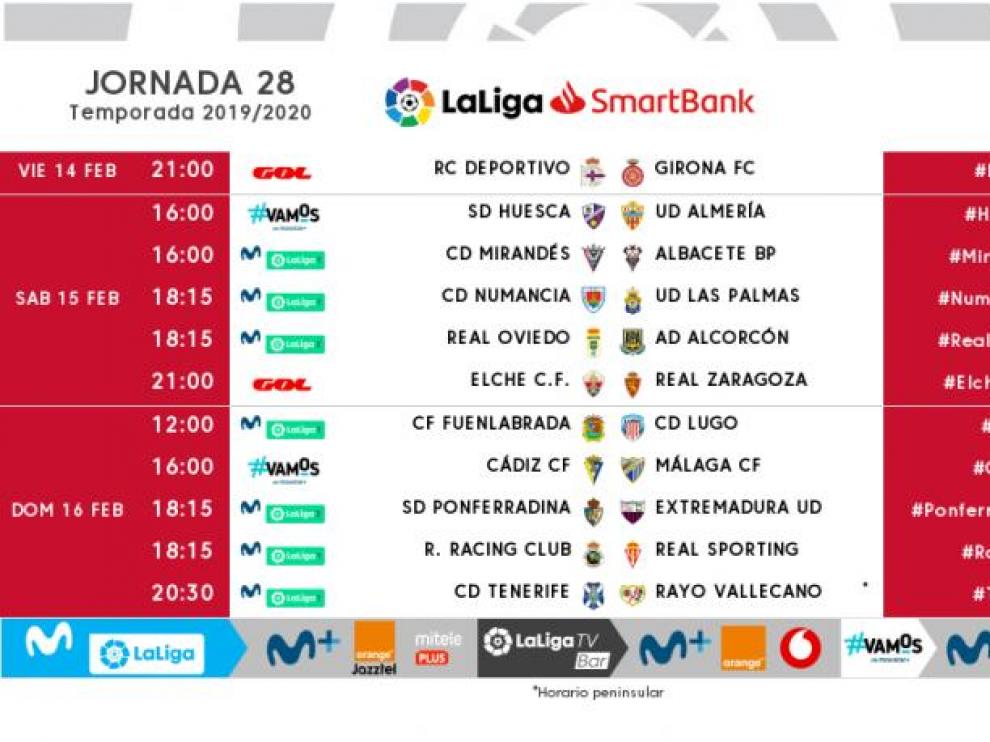 Ya hay día y hora para el gran duelo Huesca-Almería