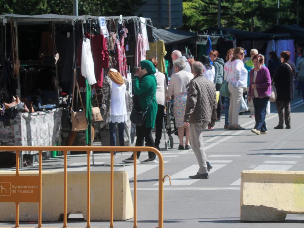 Los ambulantes de Huesca, a la espera de revelar su ubicación final para el mercadillo