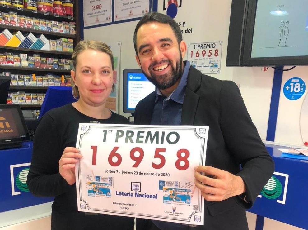 Una vecina de Huesca gana 30.000 euros en el sorteo de la Loteria Nacional