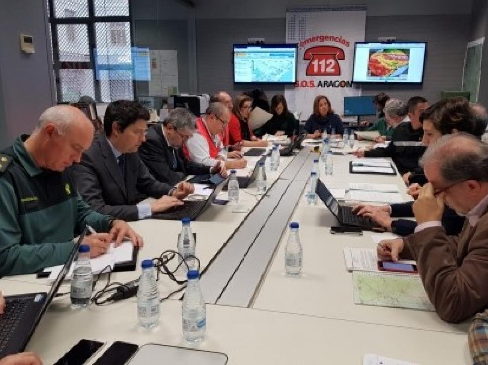 El Gobierno de Aragón rebaja a Nivel 1 la emergencia por el paso de la borrasca Gloria por la comunidad