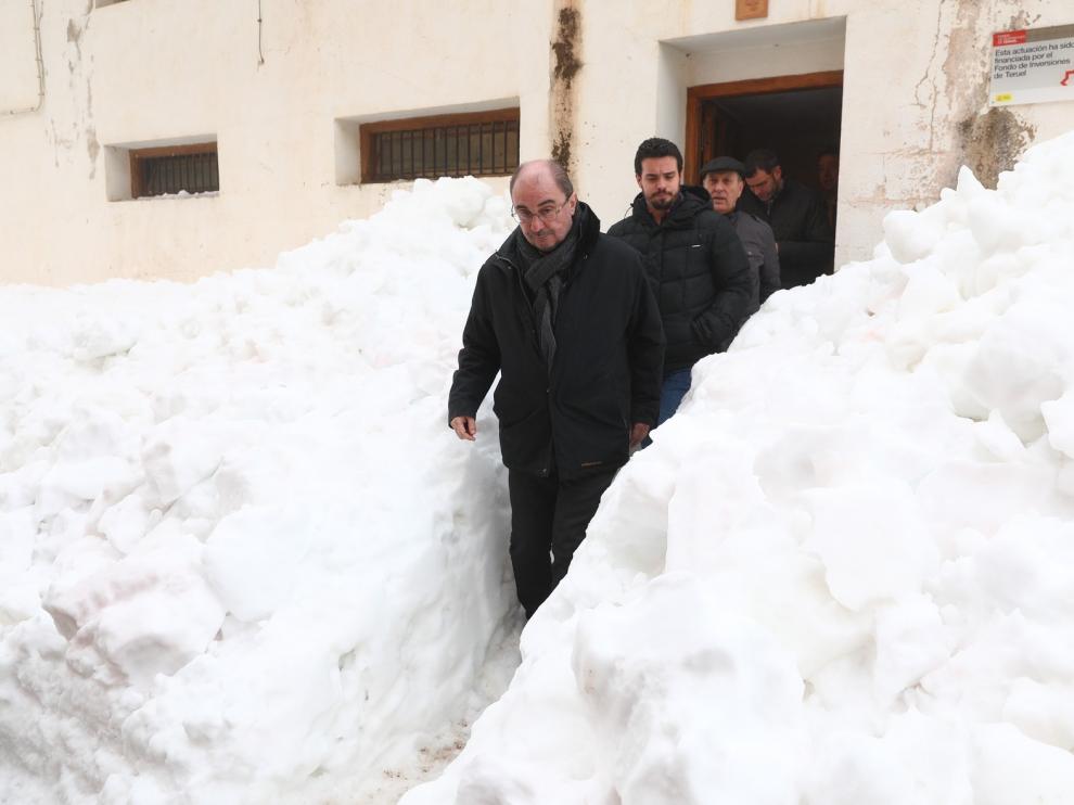 Aragón trabaja en un servicio de telefonía satelital para evitar que vuelvan a quedarse pueblos incomunicados