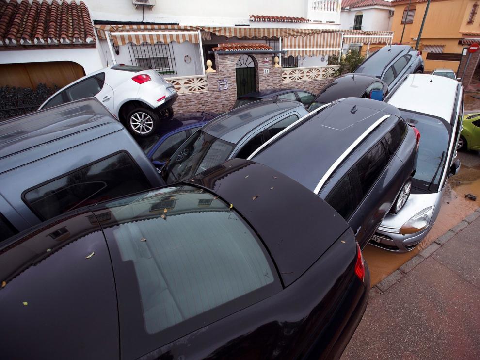Los últimos coletazos de "Gloria" se ceban con Málaga